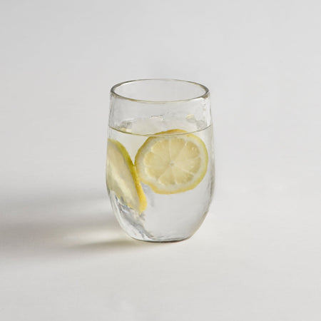 Powered by People Pebbled Medium Glasses - Set of 4