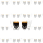 Double Wall Glass Coffee Mugs - 8.5oz/12oz