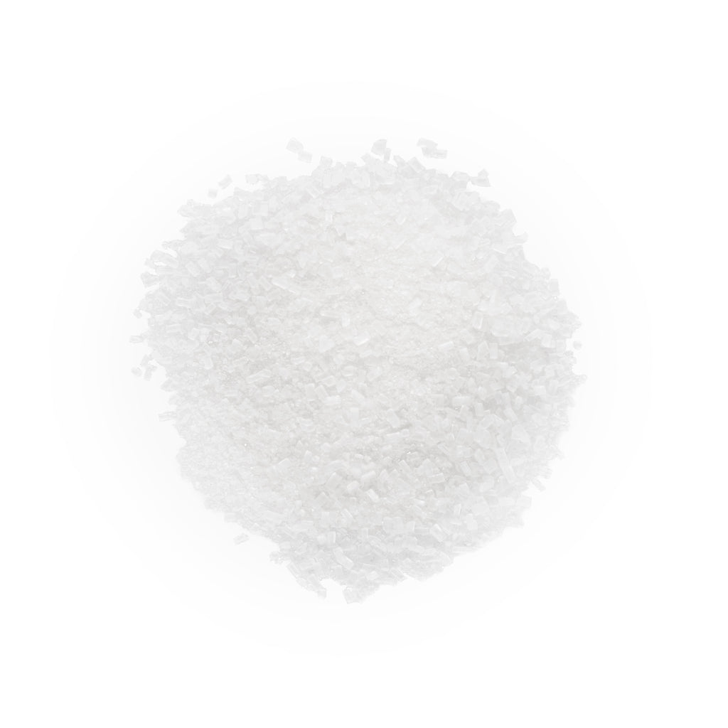Pinky Up Coconut Sugar in a clear bag, showcasing the brown, granulated sugar product on a neutral background.