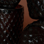 Zorro y Jaguar Bruma Amber Glass - set of 2