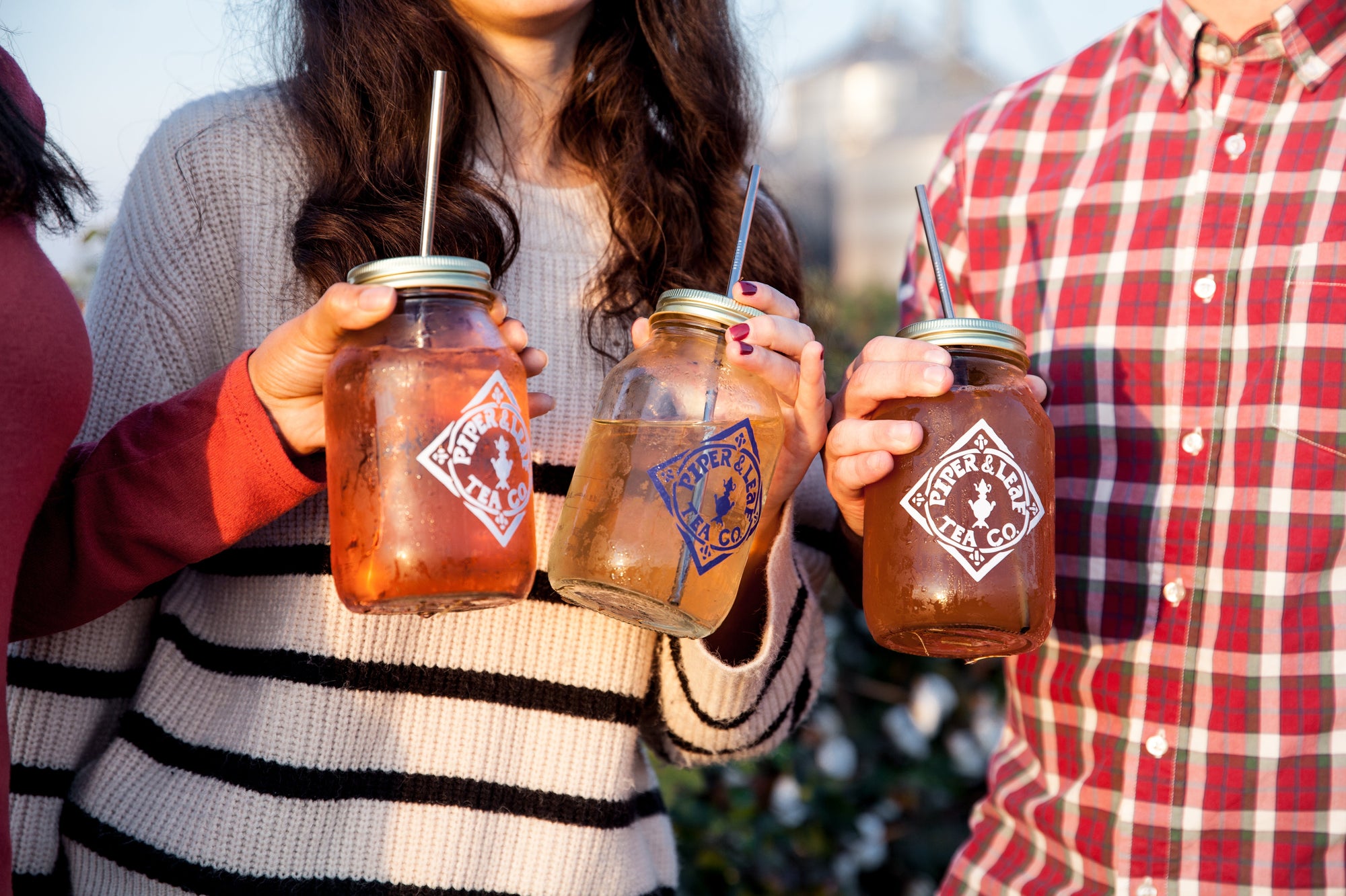 Piper and Leaf Signature Mason Drinking Jar - Quart Size