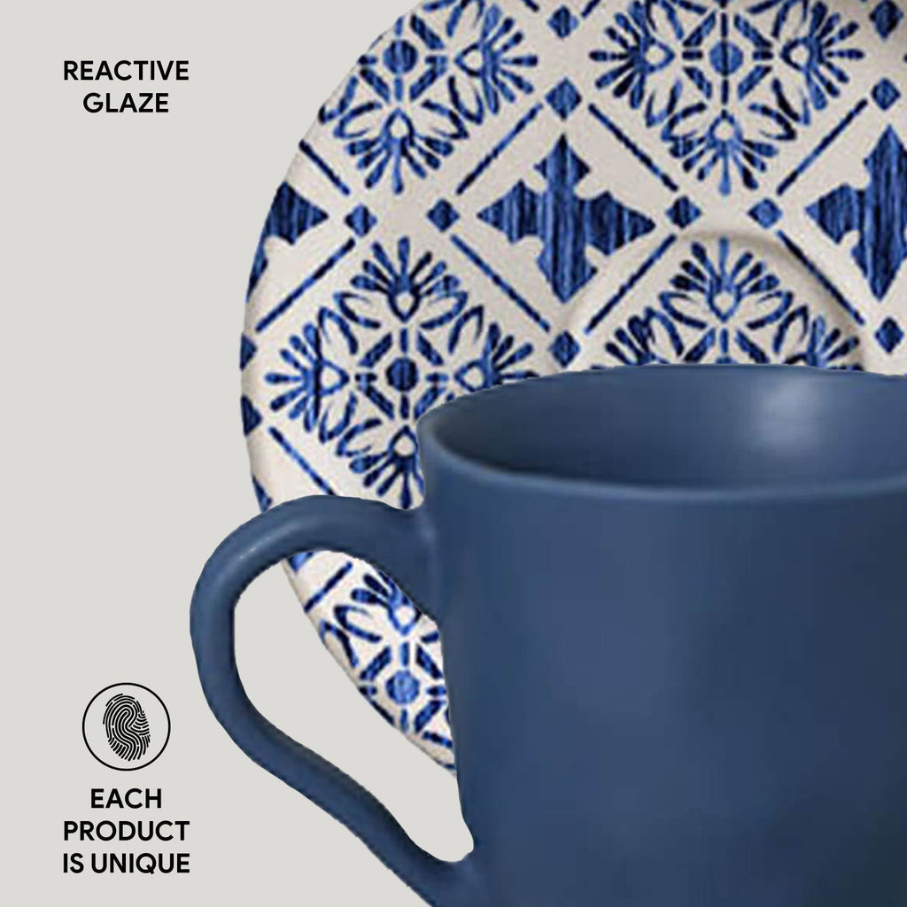 Porto Brasil Cup & Saucer Set of 6