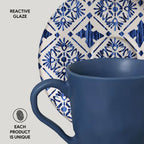 Porto Brasil Cup & Saucer Set of 6