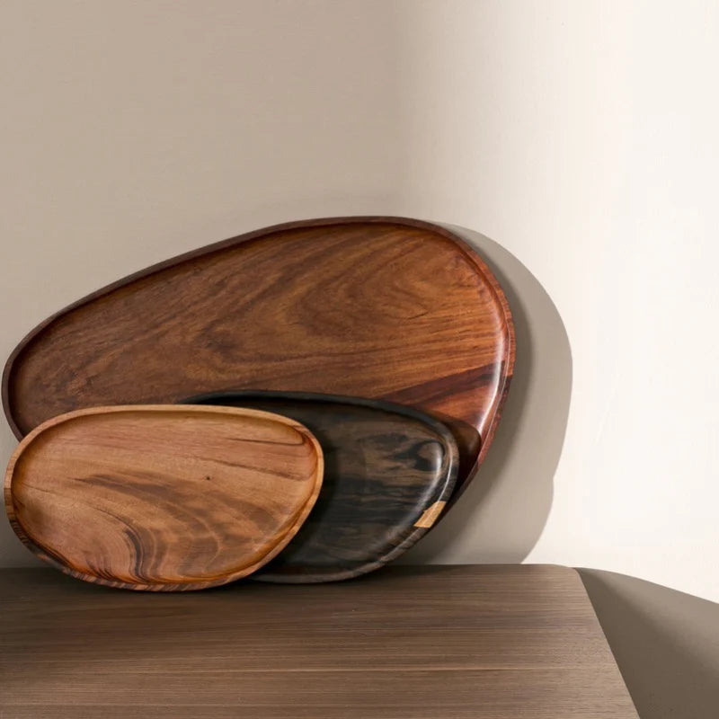 Itza Wood Wood Leaf Trays