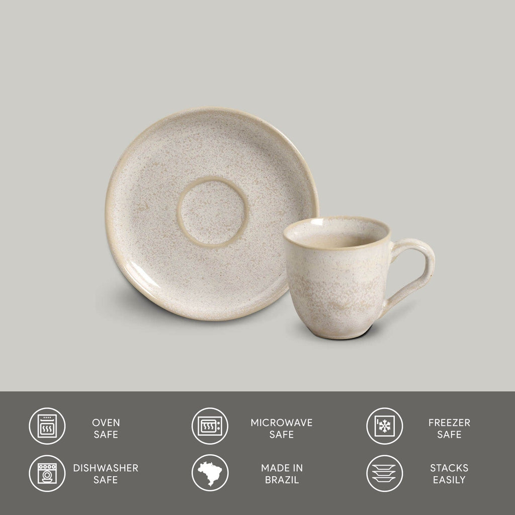 Porto Brasil Cup & Saucer Set of 6