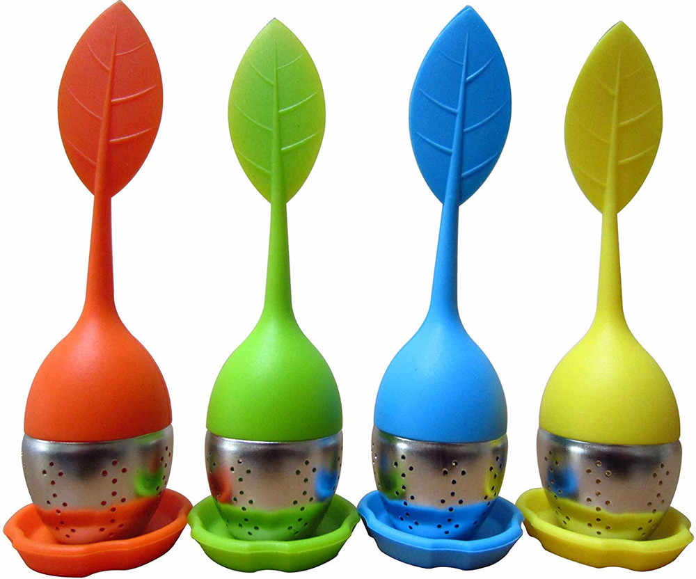 Danfe Silicone Handle Tea Infuser - Stylish, Durable, and Perfect for Loose Leaf Tea