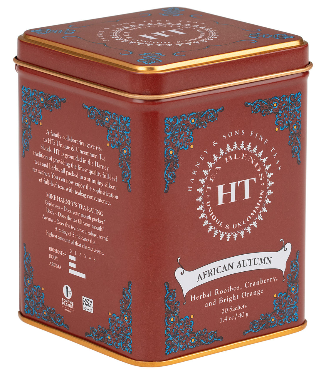 Harney & Sons African Autumn, HT Tin of 20 Sachets