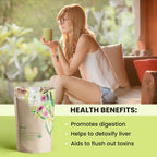 Gardenika Detox Loose Leaf Herbal Tea, USDA Organic, Kosher, Caffeine-Free - 4 oz (114g)