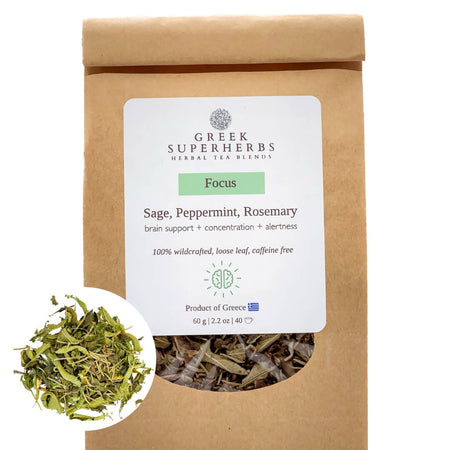 Greek Superherbs Focus Tea Herbal Tea