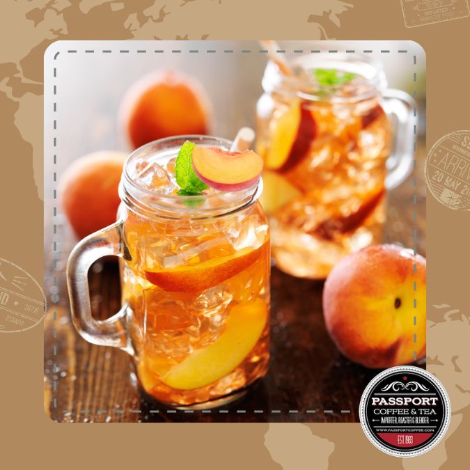 Passport Fresh Peach Black Tea