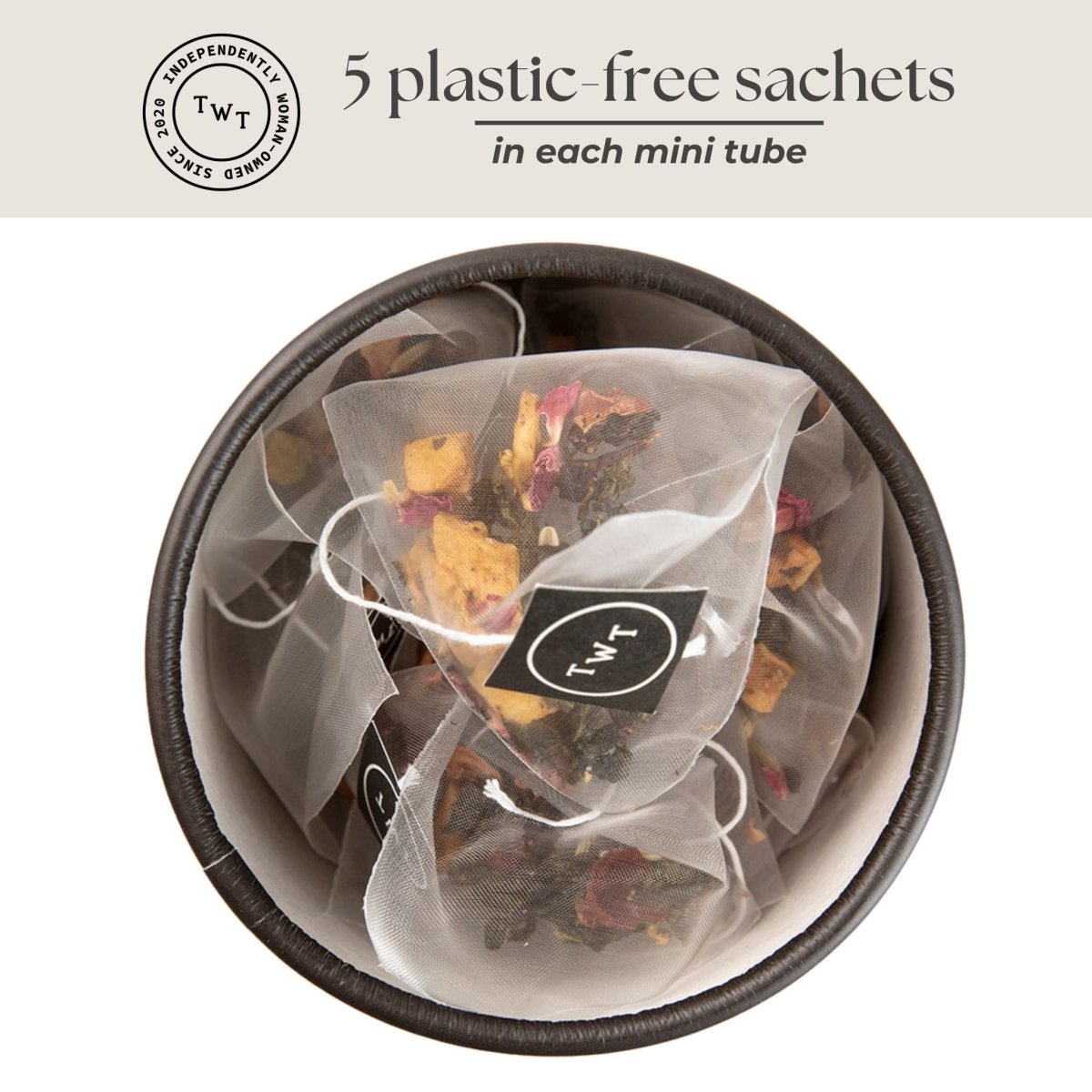 Tea with Tae Fruit & Berry Oolong Mini Tea Tube (5 tea bags)