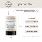 Tea with Tae Fruit & Berry Oolong Mini Tea Tube (5 tea bags) displayed in a clear tube packaging
