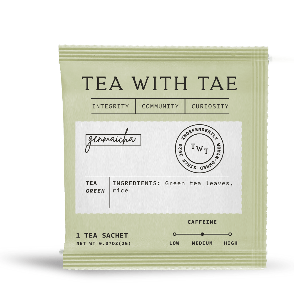 Tea with Tae Genmaicha 50 ct. Overwrap Bag