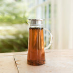 Pinky Up Charlie Glass Iced Tea Carafe