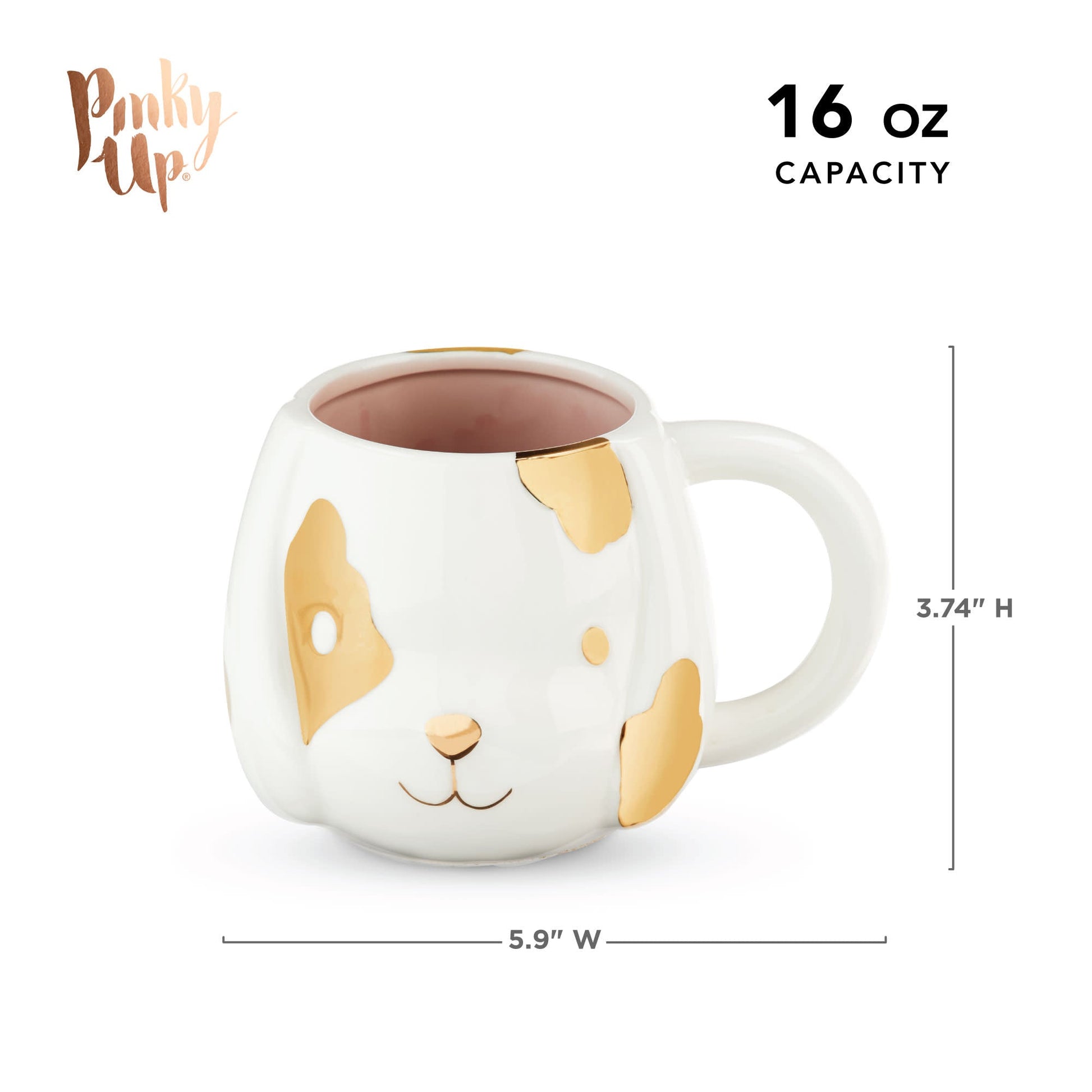 Pinky Up Penny: Ceramic Puppy Mug