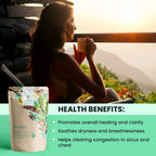 Gardenika Decongest Loose Leaf Tea, Organic, Kosher, Herbal & Caffeine-Free - 4 oz (114g)