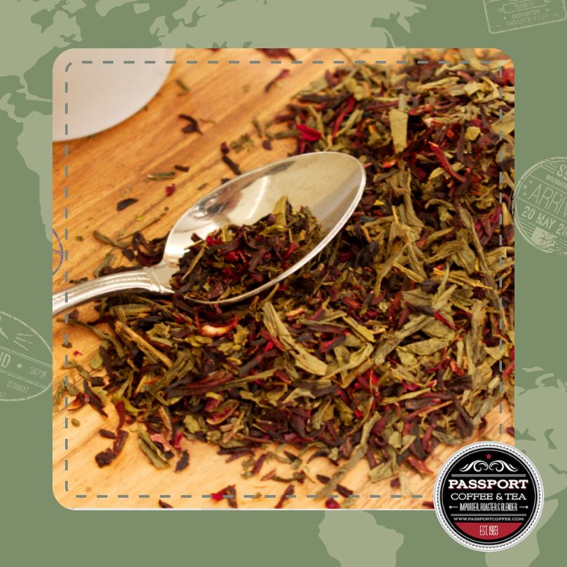 Passport Hibiscus Green Tea