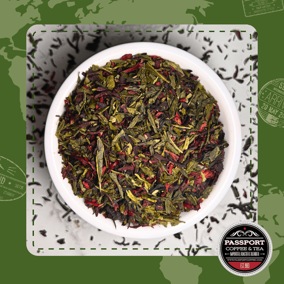 Passport Hibiscus Green Tea
