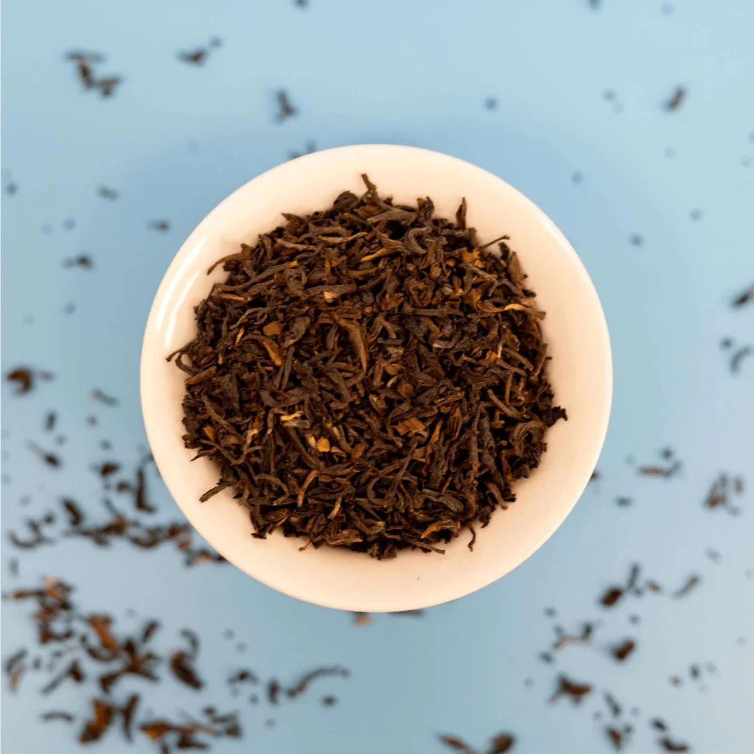 Himalayan Sunrise (Special Black Tea) - 15 Pyramid Tea Bags by Nepal Tea in a packaging display