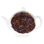 Tea with Tae Honella Pouch, a drawstring pouch designed for carrying tea, featuring a vibrant pattern and logo.