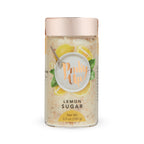 Pinky Up Lemon Sugar in a 3.5 oz package, a blend for enhancing tea with citrus flavor and sweetness.