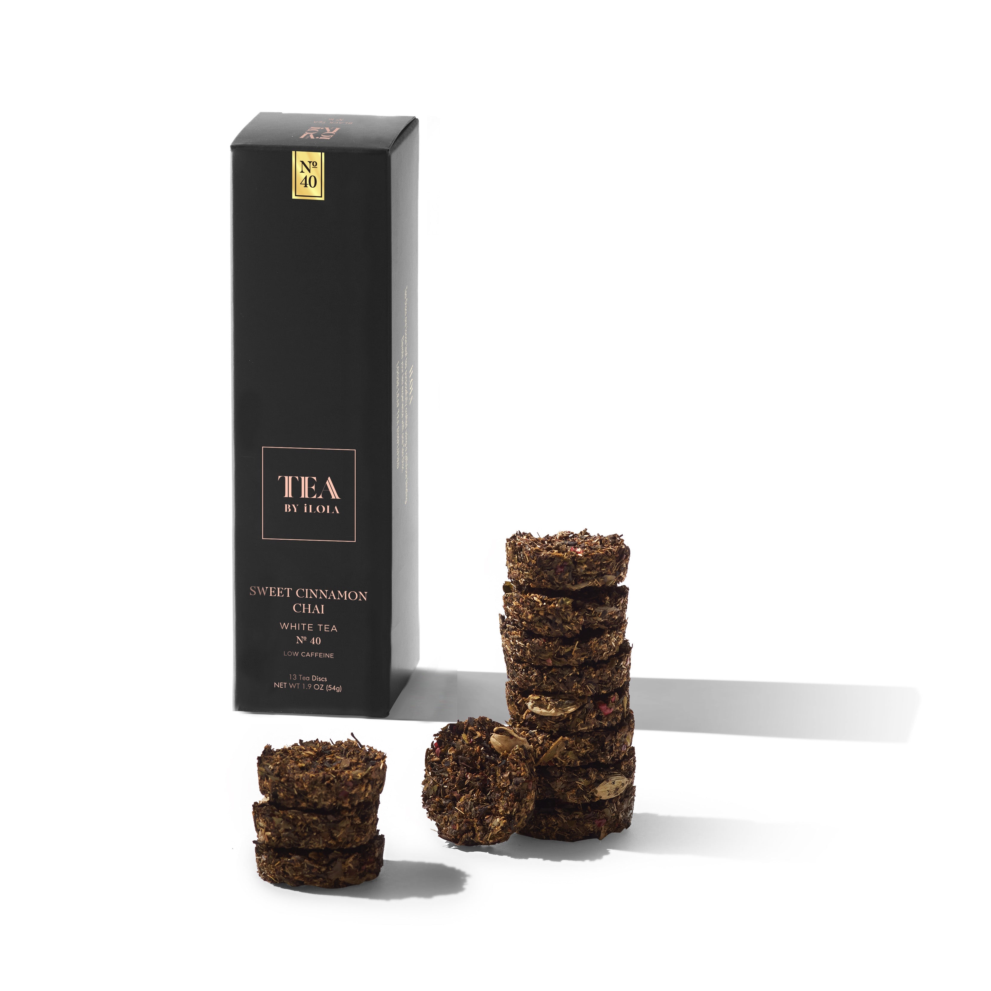 iLOLA Sweet Cinnamon Chai No. 40 – Spiced Probiotic White Tea Discs