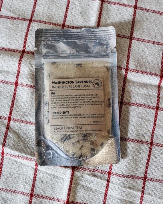 Beach House Lavender infused artisan culinary sugar Tea