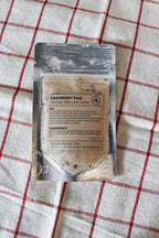 Beach House Cranberry Sage infused artisan culinary sugar Tea