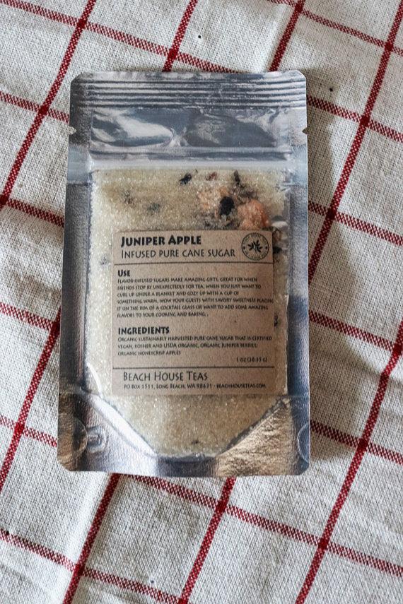 Beach House Juniper Apple infused artisan culinary  sugar Tea