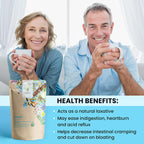 Gardenika Laxative Loose Leaf Tea, Gentle Constipation Relief - Ayurvedic Herbal Blend with Senna & Fennel - Digestive Health Support - Caffeine Free - 55+ Cups - USDA Organic & Kosher - 4 oz (113g)