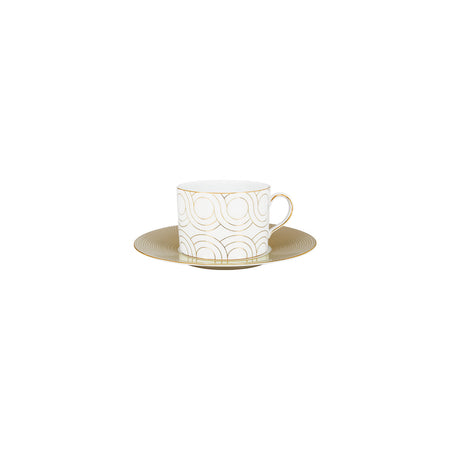 CASANOI Infinity Tea Cup + Saucer (Set of 4)