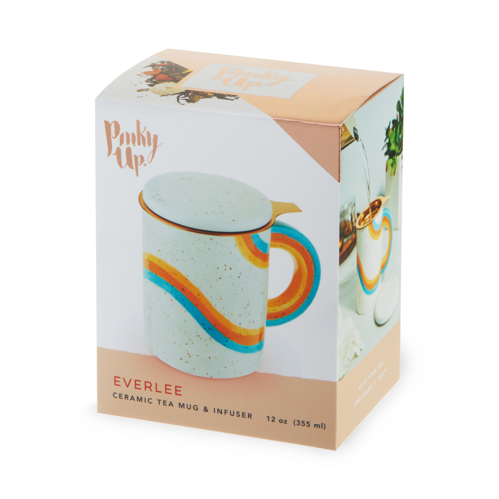 Pinky Up Everlee Infuser Mug with Lid