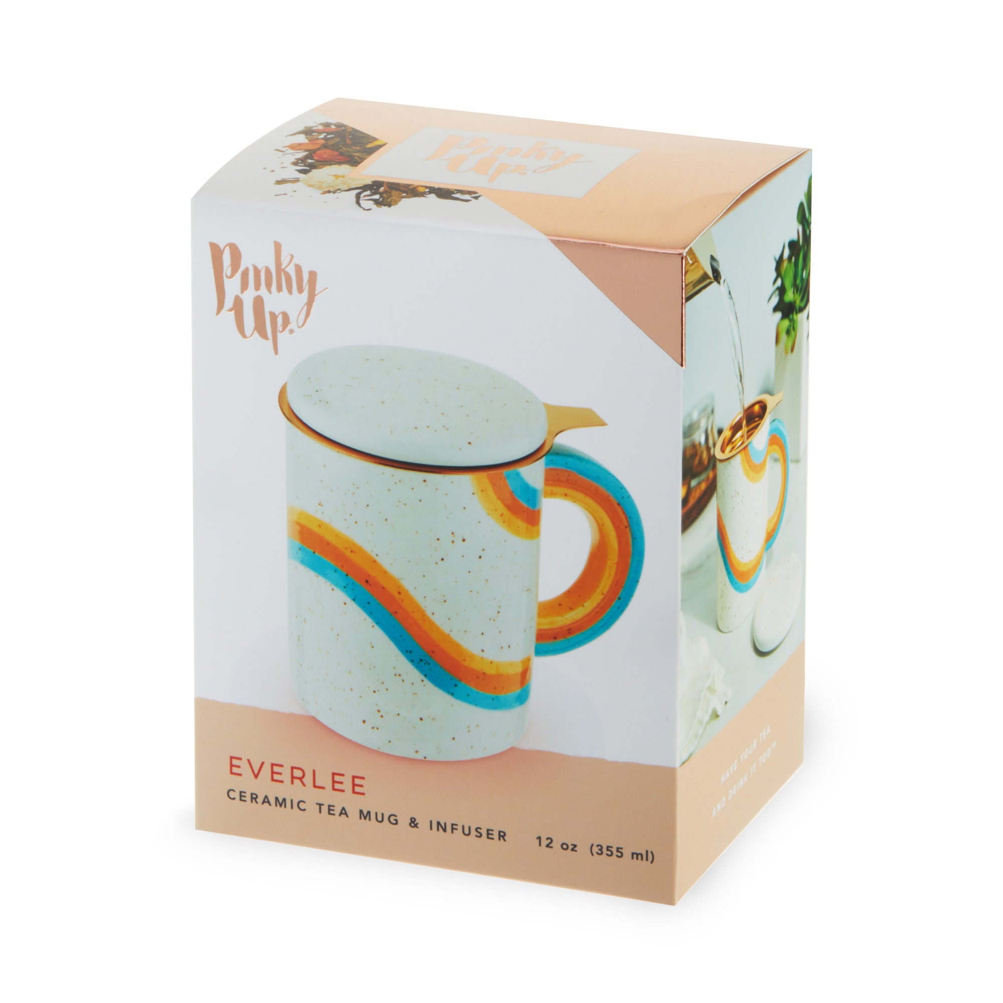 Pinky Up Everlee Infuser Mug with Lid
