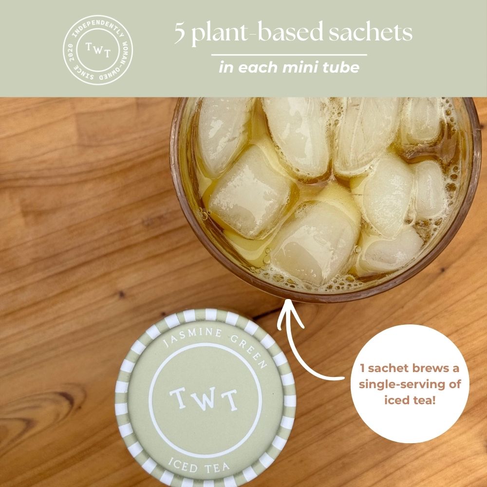 Tea with Tae Jasmine Green Iced Mini Tea Tube (5 iced sachets)