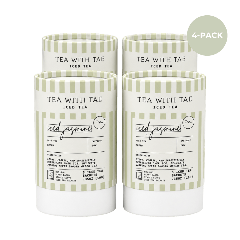 Tea with Tae Jasmine Green Iced Mini Tea Tube (5 iced sachets)