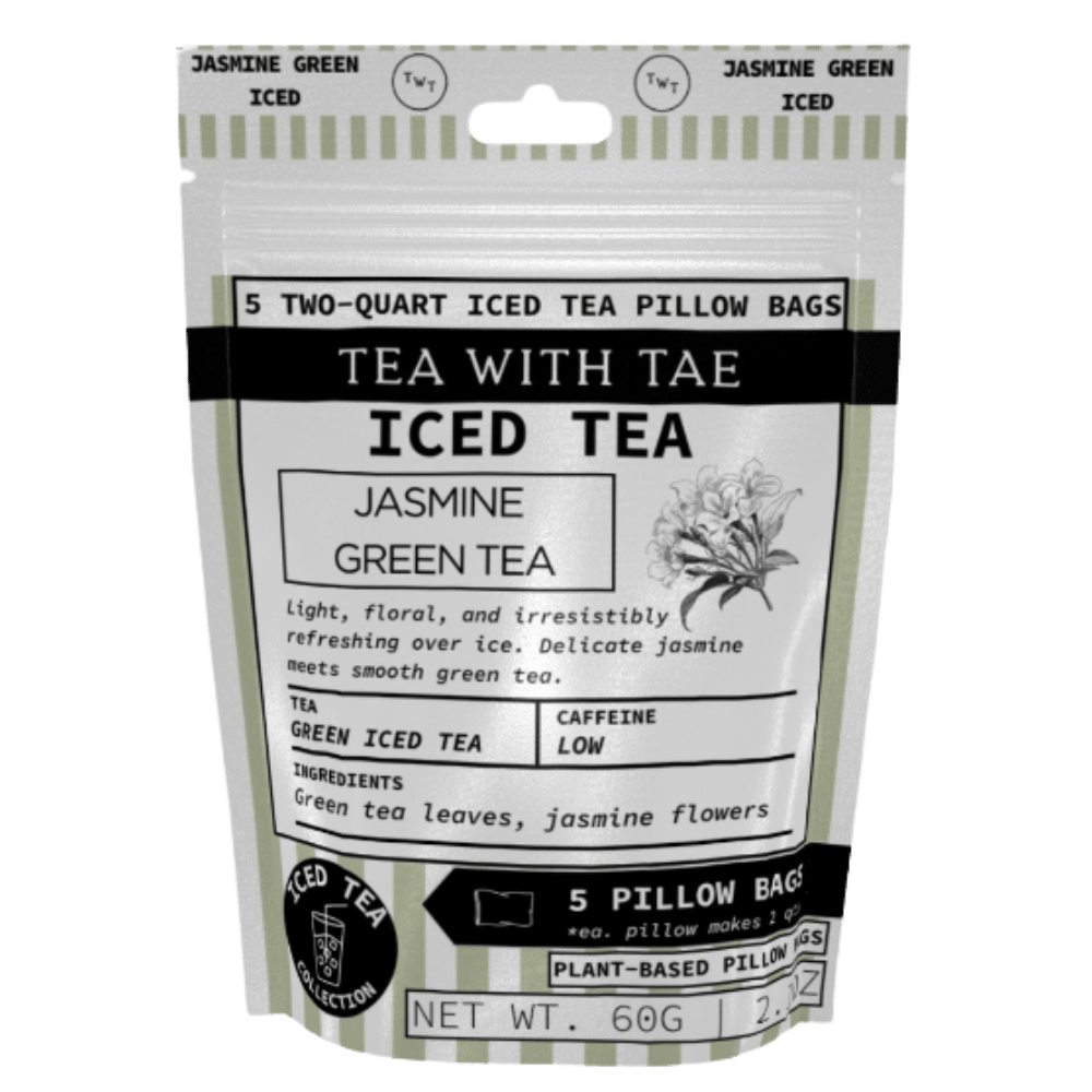 Tea with Tae Jasmine Green Iced Tea Pouch