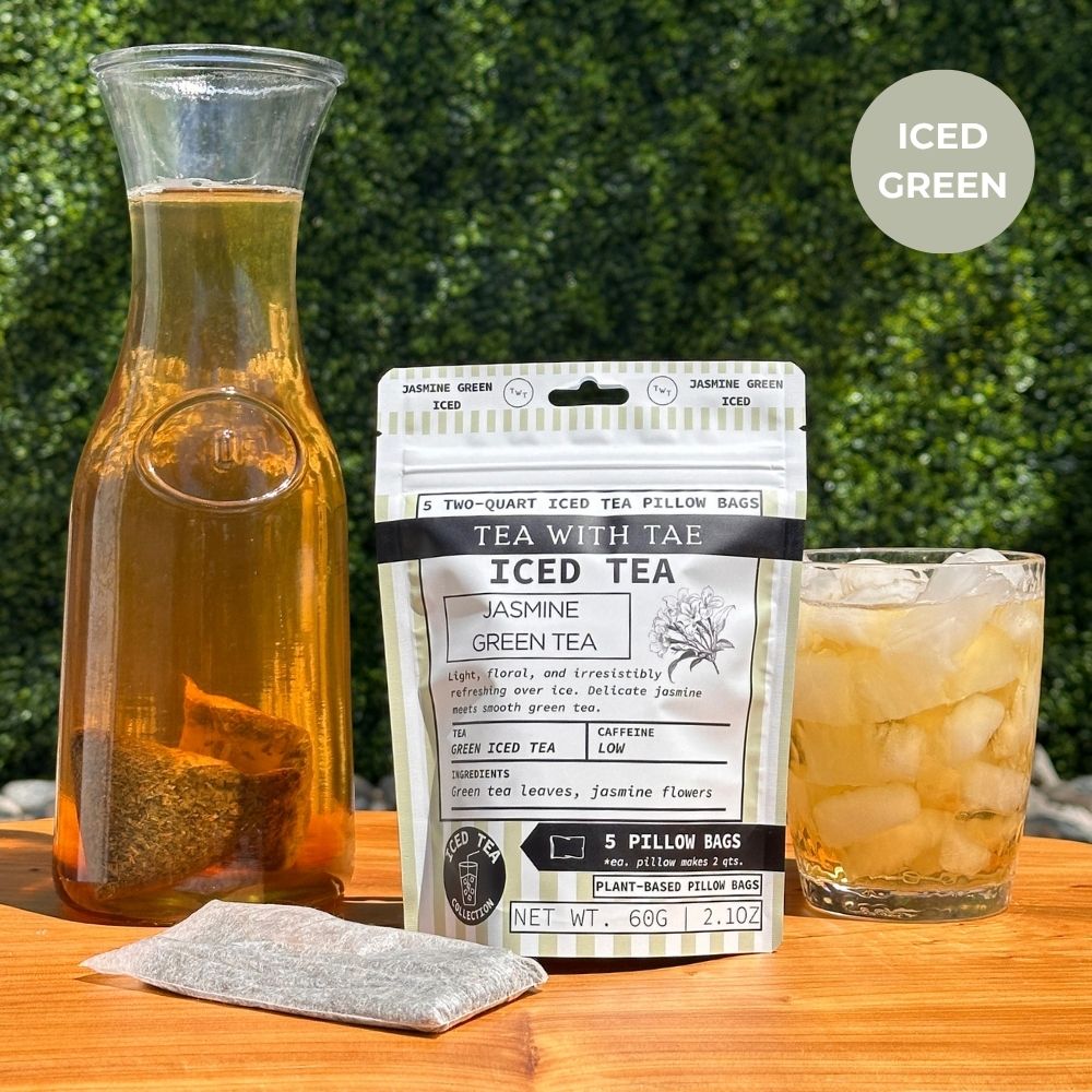 Tea with Tae Jasmine Green Iced Tea Pouch
