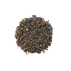 Himalayan Sunrise (Kanchanjangha Noir) tea leaves from Nepal Tea, displayed in a close-up view