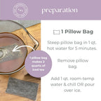 Tea with Tae Lavender Lemonade Iced Tea Pouch Herbal Tea