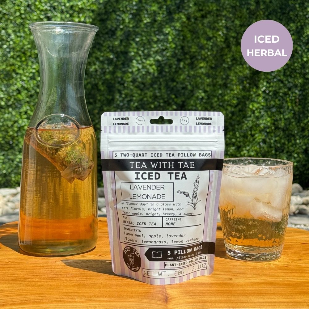 Tea with Tae Lavender Lemonade Iced Tea Pouch Herbal Tea