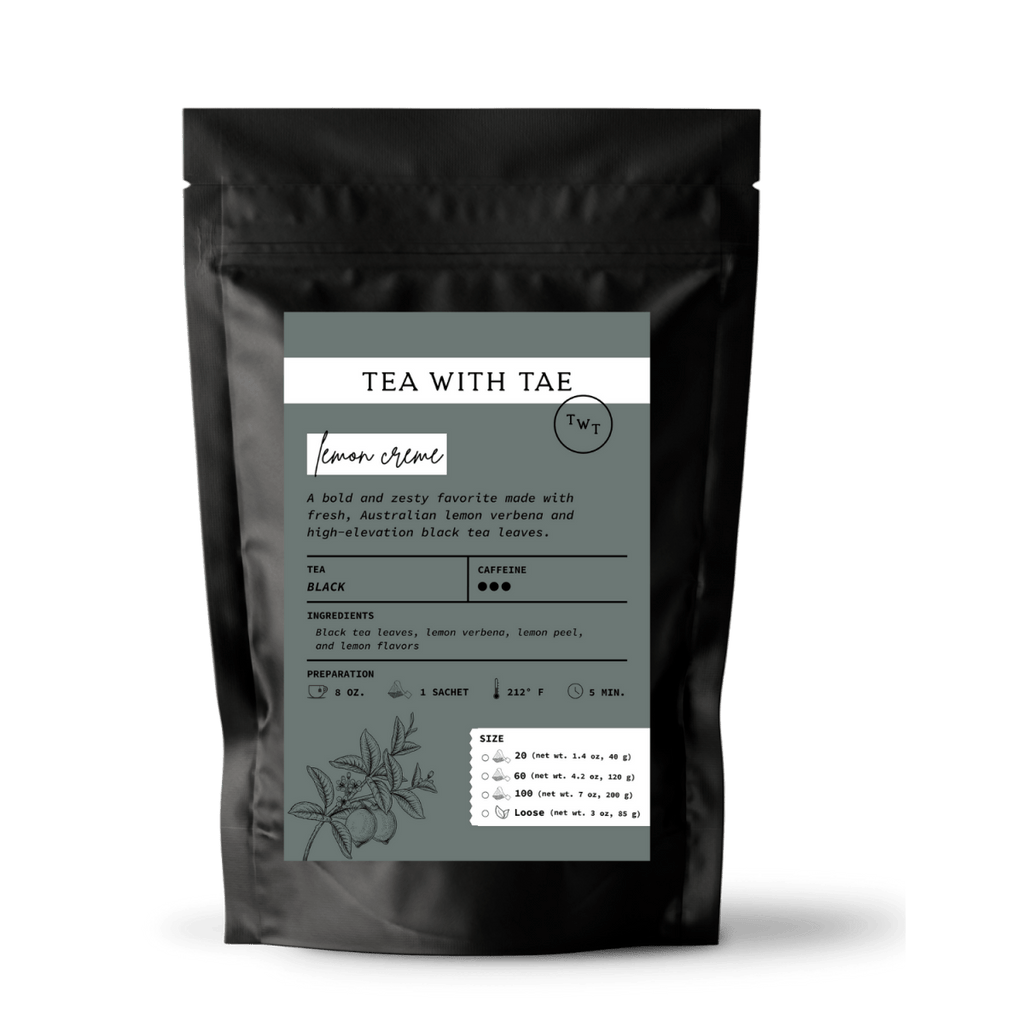 Tea with Tae Lemon Crème Pouch