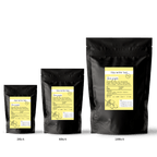Tea with Tae Lemon Ginger Pouch, eco-friendly tea sachets featuring a blend of lemon and ginger, caffeine-free herbal tea.
