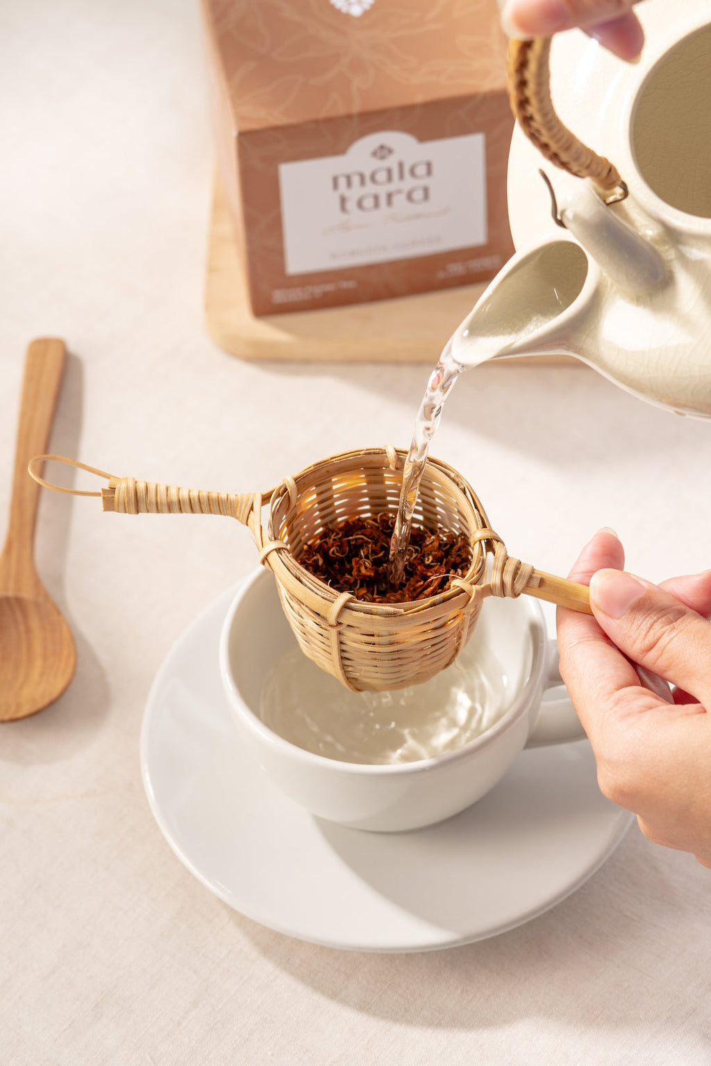 Mala Tara Coffee Flower Tea Box Herbal Tea