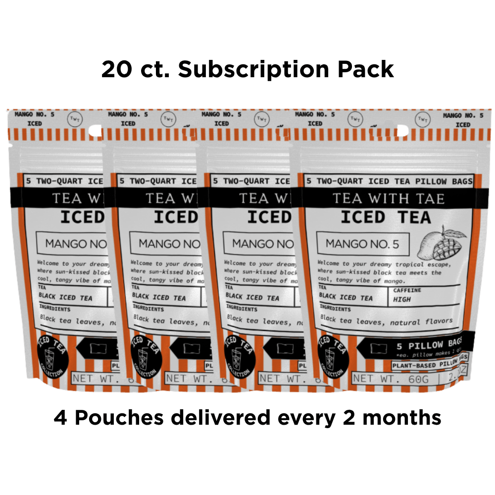 Tea with Tae Mango No. 5 Iced Black Tea Pouch