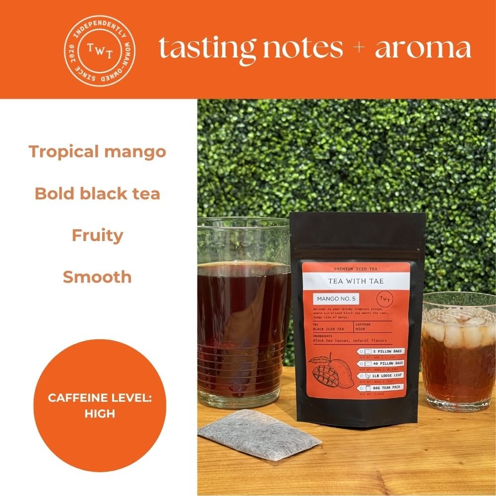 Tea with Tae Mango No. 5 Iced Black Tea Pouch