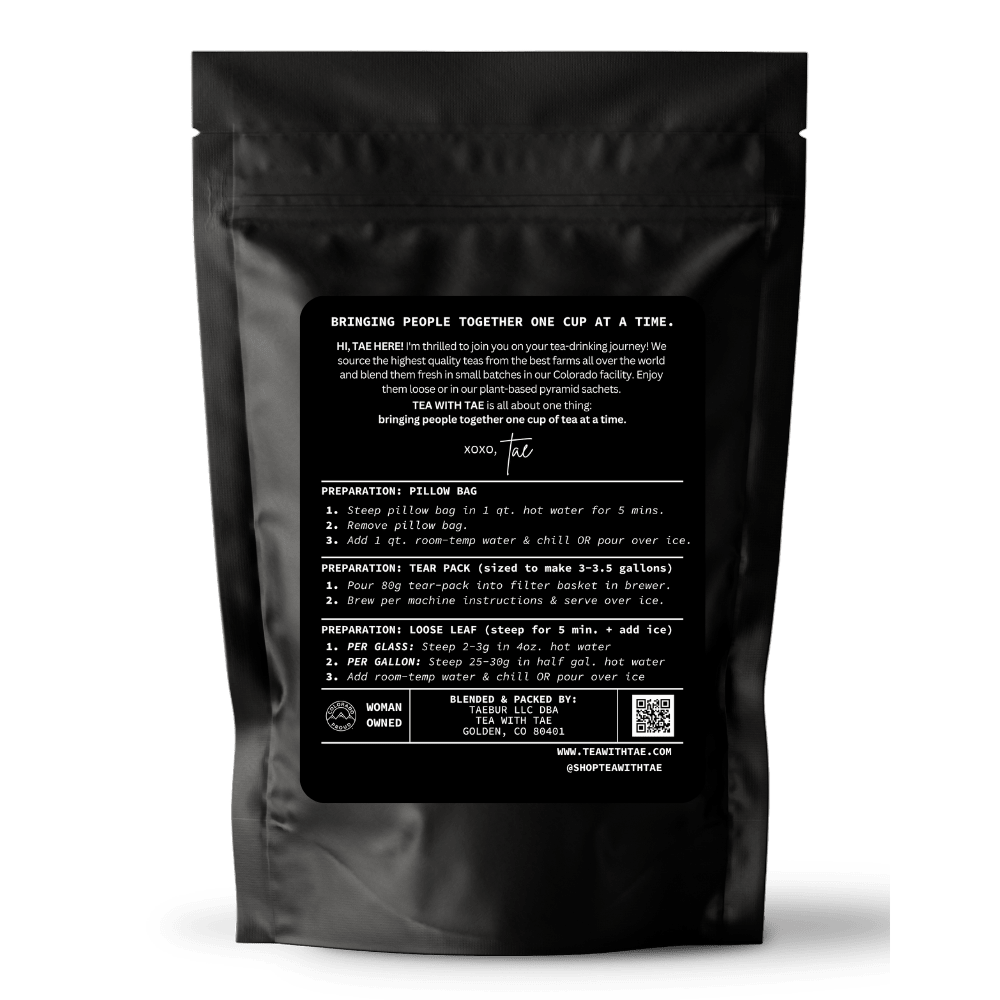 Tea with Tae Mango No. 5 Iced Black Tea Pouch