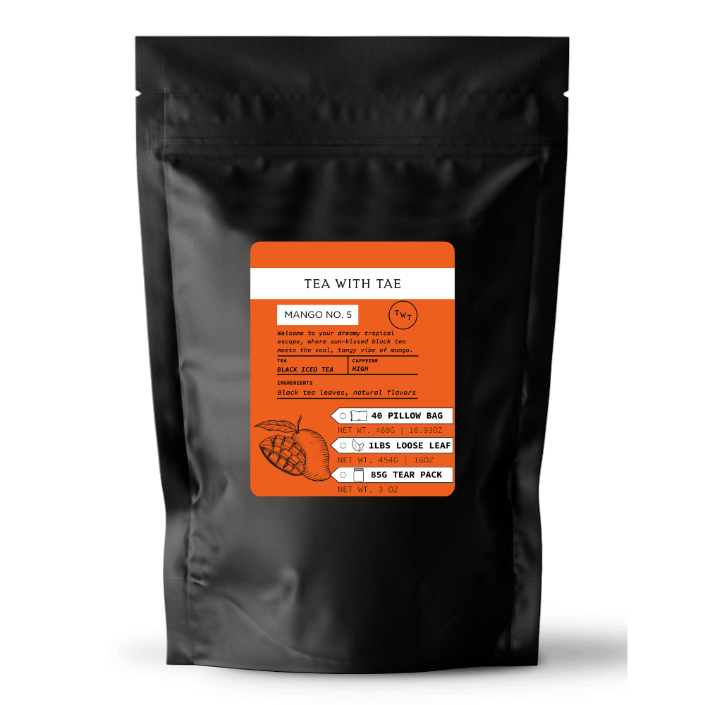 Tea with Tae Mango No. 5 Iced Black Tea Pouch