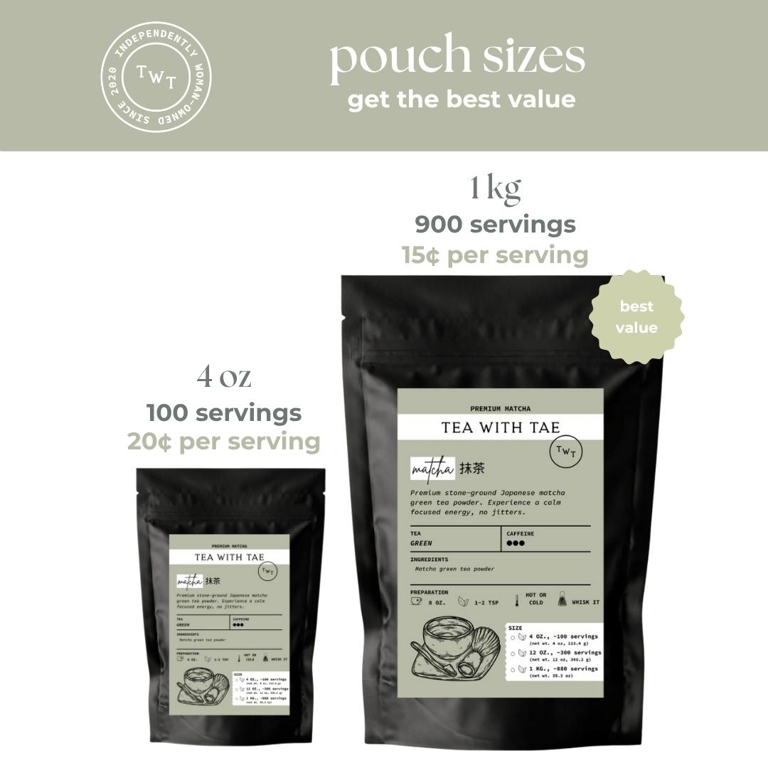 Organic Matcha Pouch