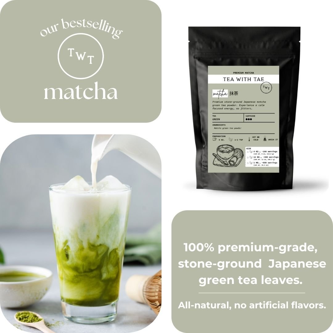 Tea with Tae Matcha Pouch