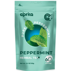 Aprika Life 100% Pure Peppermint Herbal Tea, 60 Bags